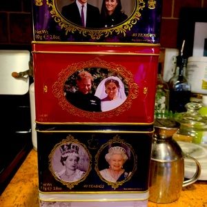 Limited edition! Royal wedding tea tins! 🇬🇧